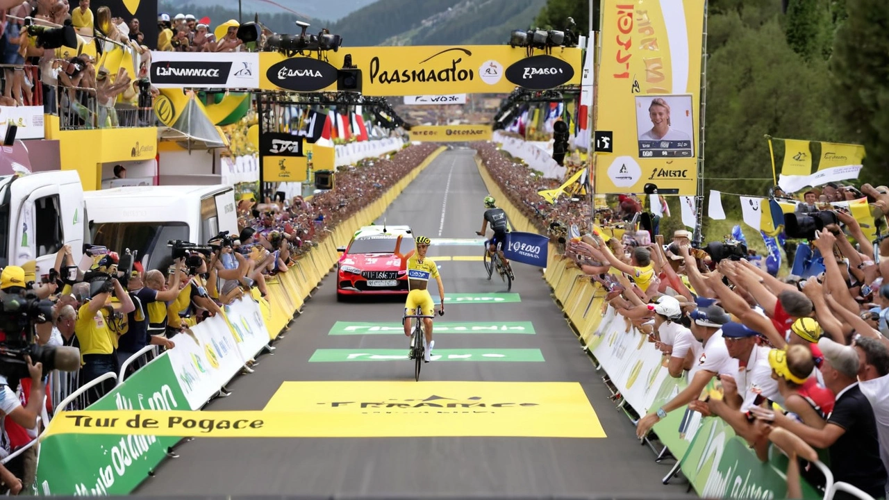 Tour de France 2024: Tadej Pogacar Zegeviert in Bergrit naar Isola 2000